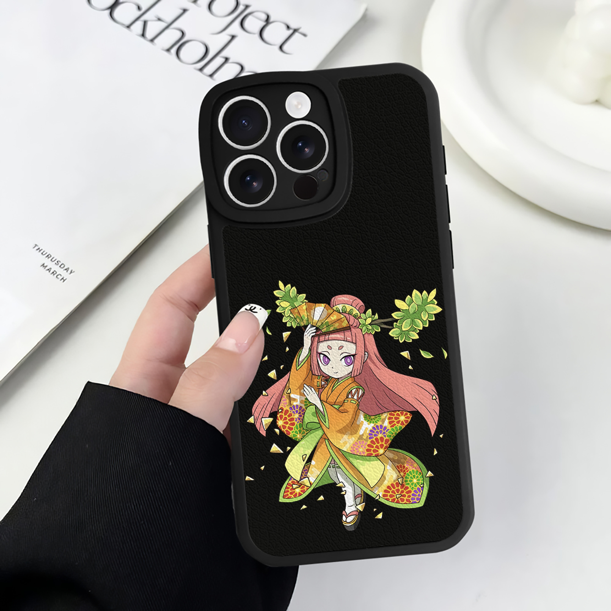 （画像用） 妖怪ウォッチ Yo-kai Watch 【iPhone 16シリーズ対応】シリコンスマホケース（レザー調） 材質：シリコン